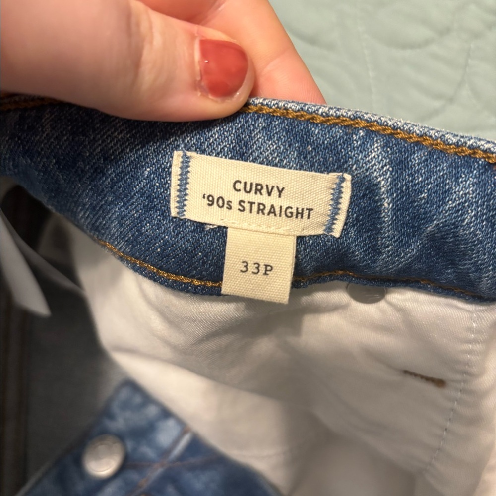 Madewell curvy petite jeans